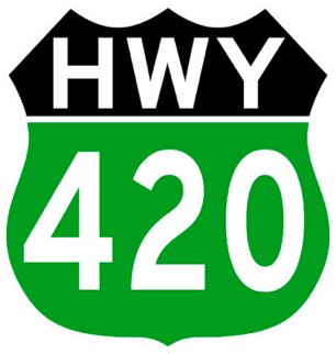 Hwy 420 Logo